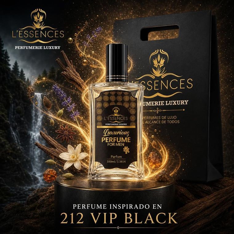 212 VIP Black · versión L'ESSENCES