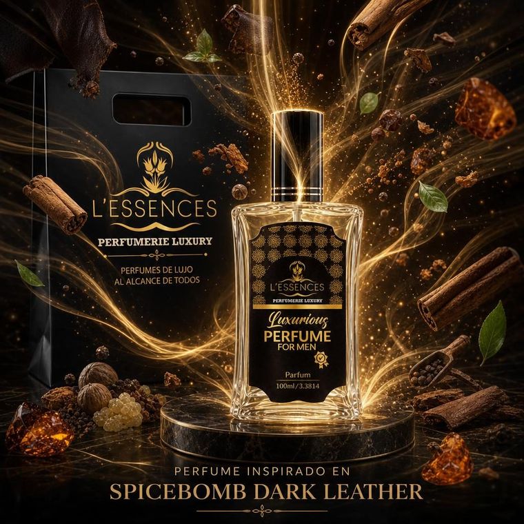 Spicebomb Dark Leather · versión L'ESSENCES