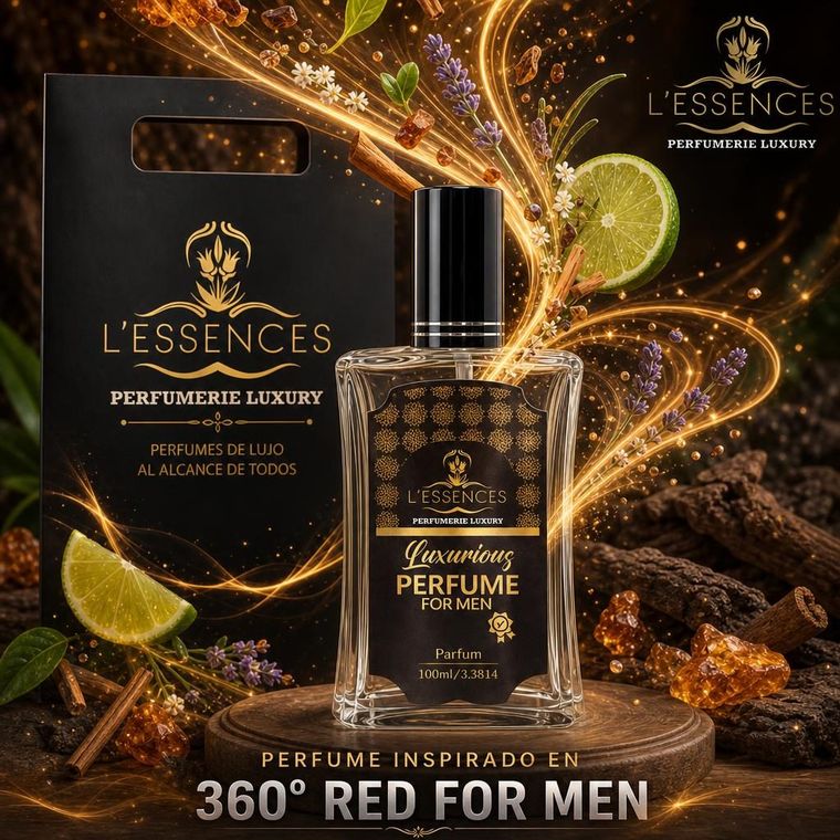 360º Red for Men · versión L'ESSENCES